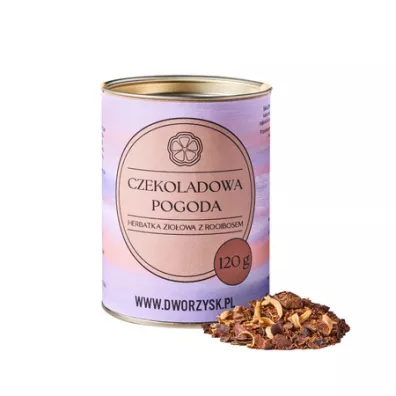 Dworzysk Czekoladowa Pogoda Herbata rooibos sypana 120 g