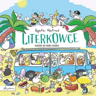 Literkowce. Ksi��ka do nauki literek - Agata Matra�