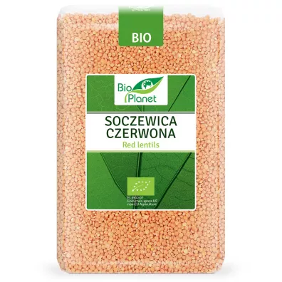 Bio Planet Soczewica czerwona 2 kg Bio