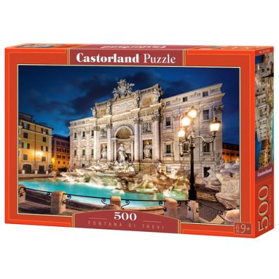 Puzzle 500 el. Fontana di Trevi Castorland