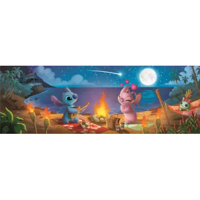 Puzzle 1000 el. Panorama Compact - Disney Stitch Clementoni
