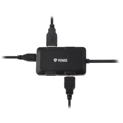 YHB 4341BK Hub 4x USB 3.0 black YENKEE