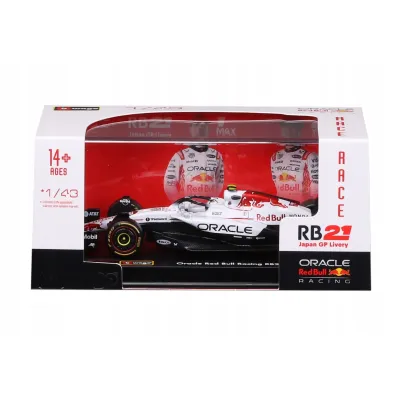 Bburago model 1:43 bolid f1 red bull rb21 tsunoda gp japonii 2025 18-38234