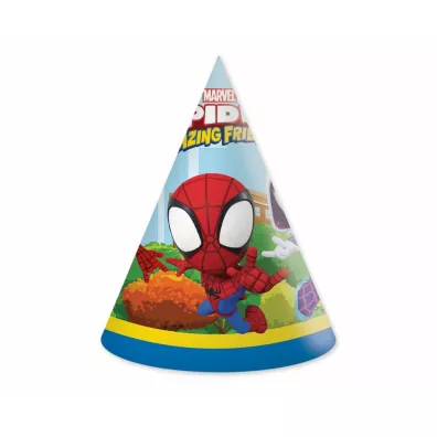 Godan Czapeczki papierowe Spidey & His Amazing... 6 szt.