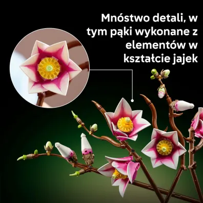 LEGO Botanicals Ga��zki magnolii 11510