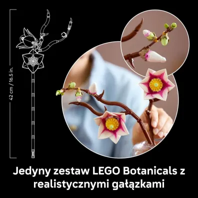 LEGO Botanicals Ga��zki magnolii 11510