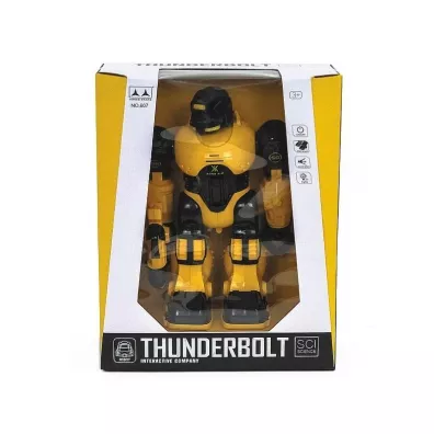 Robot na baterie chodz�cy, �wiat�o i d�wi�k Adar
