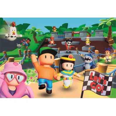 Puzzle 180 el. SuperColor. Stumble Guys Clementoni