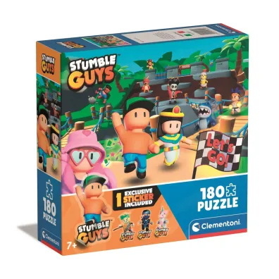 Puzzle 180 el. SuperColor. Stumble Guys Clementoni