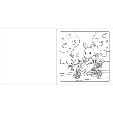Sylvanian Families. Radosne przygody. Urocza i relaksuj�ca kolorowanka