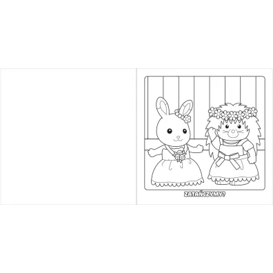 Sylvanian Families. Radosne przygody. Urocza i relaksuj�ca kolorowanka