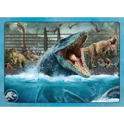 Puzzle 4x100 el. 2D Jurassic World Bumper Pack Ravensburger