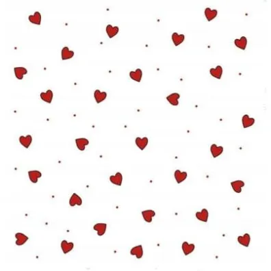 Serwetki Lunch Daisy - Cute small hearts SDOG042101