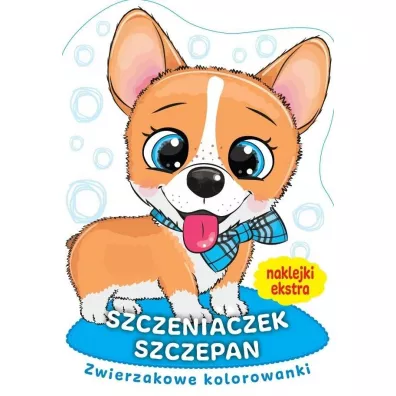 Zwierzakowe kolorowanki. Szczeniak Szczepan