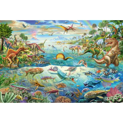 Puzzle 200 el. �wiat dinozaur�w G3