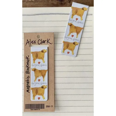 Alex Clark Zak�adka do ksi��ki BM11 Golden retriever