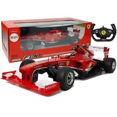 Auto Formu�a1 Ferrari F138 1:12 2.4G czerwone LeanToys
