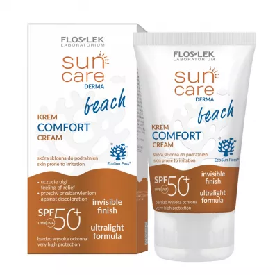 Floslek Sun Care Derma Beach krem comfort SPF50+ 50 ml