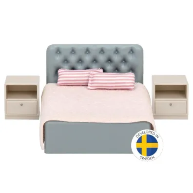 Meble do sypialni do domku dla lalek basic Lundby