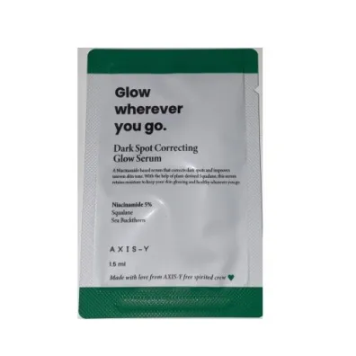 Axis-Y Dark Spot Correcting Glow Serum rozja�niaj�ce serum redukuj�ce przebarwienia saszetka 1.5 ml