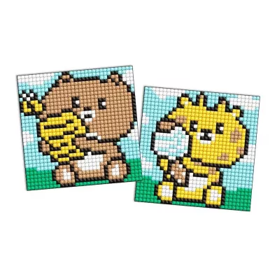 Diamentowa mozaika na naklejce IDEYKA 9x9 cm kids Gad�ety