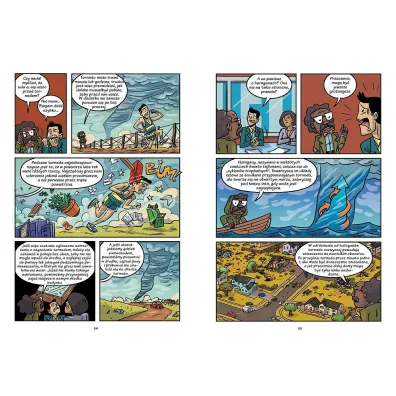 Zwariowana pogoda - burze, meteorologia i klimat. Naukomiks