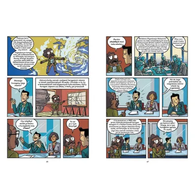 Zwariowana pogoda - burze, meteorologia i klimat. Naukomiks