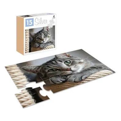 Puzzle 12 el. Kot Silver Alexander