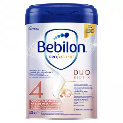 Bebilon Profutura Duobiotik 4 Formu�a na bazie mleka po 2. roku �ycia 800 g