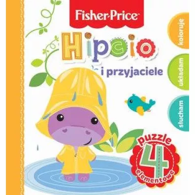 Fisher Price. Puzzle 4 el. Hipcio i przyjaciele - Anna Winiewska