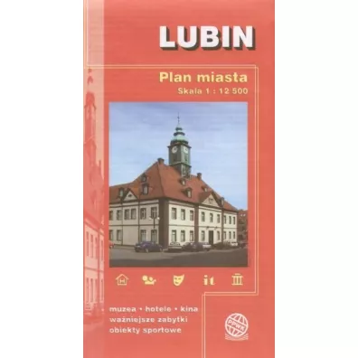 Lubin Plan miasta w skali 1:12 500