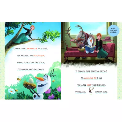 1, 2, 3, czytasz Ty! Poziom 2. Nowy kolega Olafa. Disney Kraina Lodu
