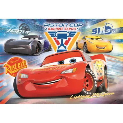 Puzzle 104 el. Super Cars Clementoni