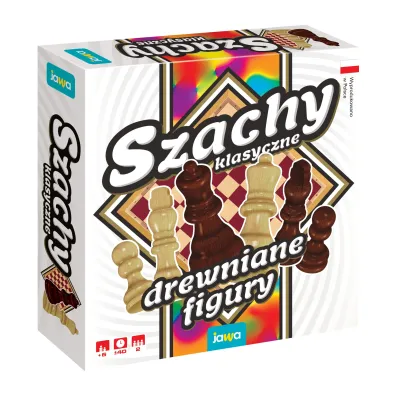 Szachy drewniane
