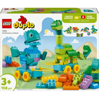 LEGO DUPLO Dinozaury na k�kach 3 w 1 10451
