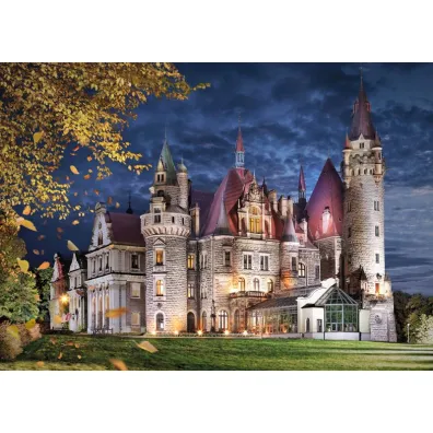 Puzzle 1000 el. Castle in Moszna CherryPazzi