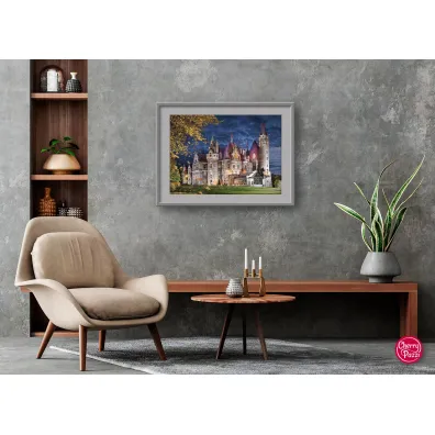 Puzzle 1000 el. Castle in Moszna CherryPazzi