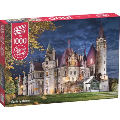 Puzzle 1000 el. Castle in Moszna CherryPazzi