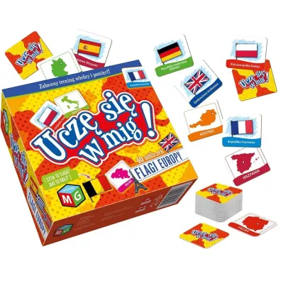 Ucz� si� w mig! Flagi Europy Multigra