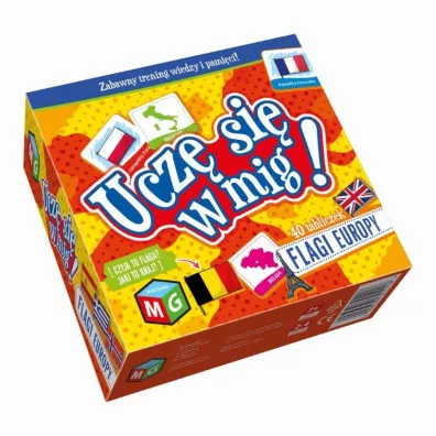 Ucz si w mig! Flagi Europy Multigra