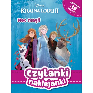 Czytanki naklejanki. Disney Kraina Lodu. Moc magii