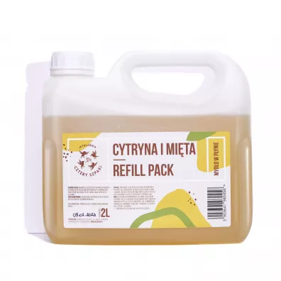 Mydlarnia 4 Szpaki Mydo w pynie Cytryna i Mita 2 l