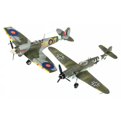 Samolot 1:72 Me BF-109G-10 & Spitfire Mk.V Revell
