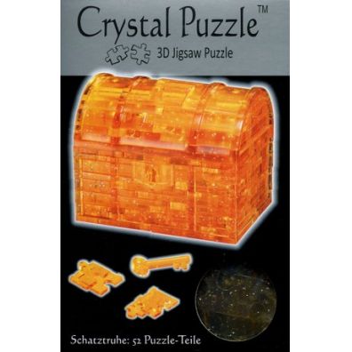 Crystal Puzzle 3D 52 el. Skrzynia skarbw Bard Centrum Gier