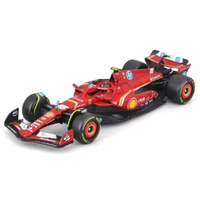Ferrari SF-24 With Helmet 2024 Imola Italy Bburago