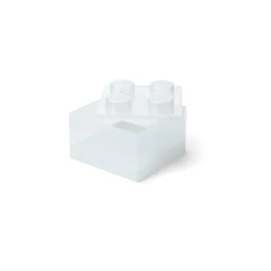 LEGO(R) pojemnik klocek czw�rka transparentny