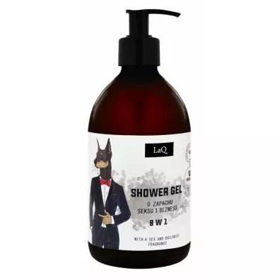 LaQ �el pod prysznic 8w1 o zapachu seksu i biznesu Doberman 500 ml