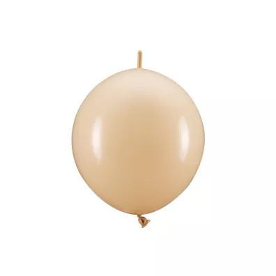 PartyDeco Balony z ��cznikiem nude 33cm