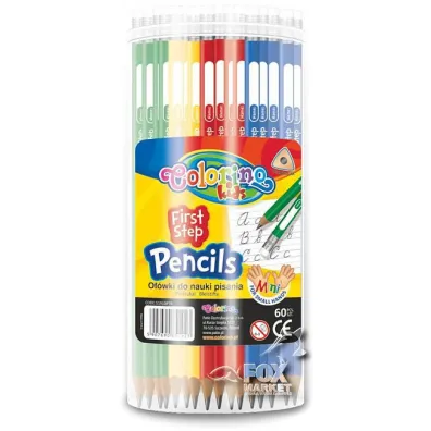 Patio O��wek tr�jk�tny z gumk� do nauki pisania Colorino