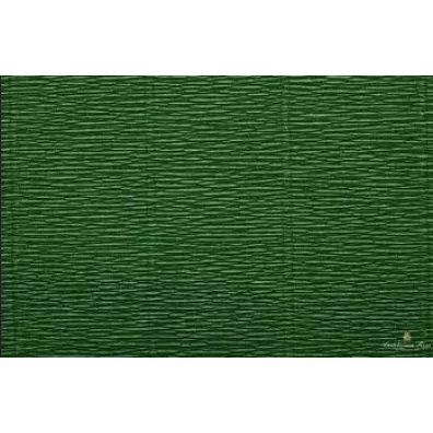 Cartotecnica Rossi Bibua marszczona ciemnozielona 50x250cm, 180g